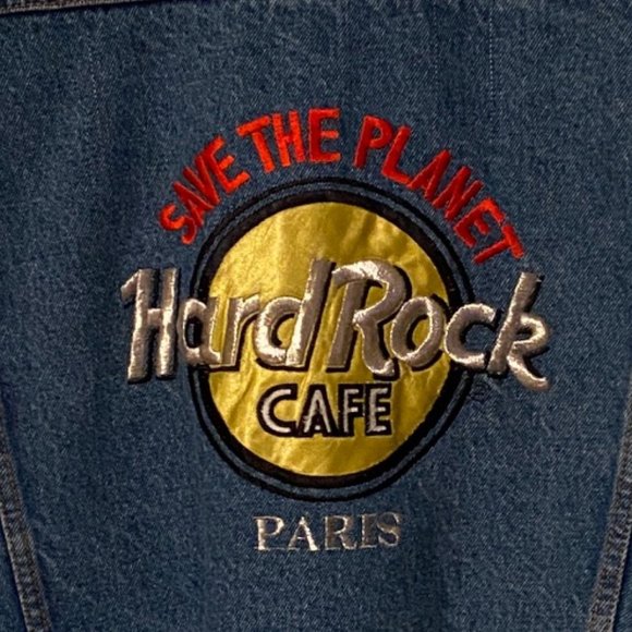 Hard Rock Cafe Paris Jean Jacket (1991) - Picture 3 of 8